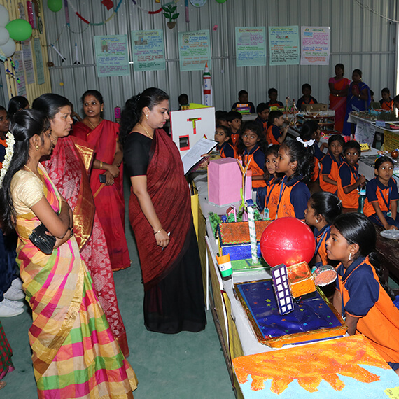 Soorya international School top school in pondicherry science exhibition