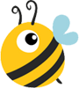 cartoon bee